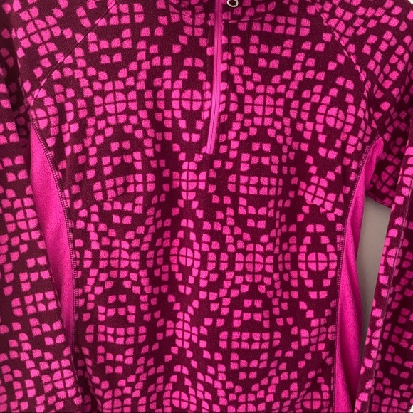 Columbia Quarter-Zip Pullover Fleece Women Sweater - Picture 4 of 9